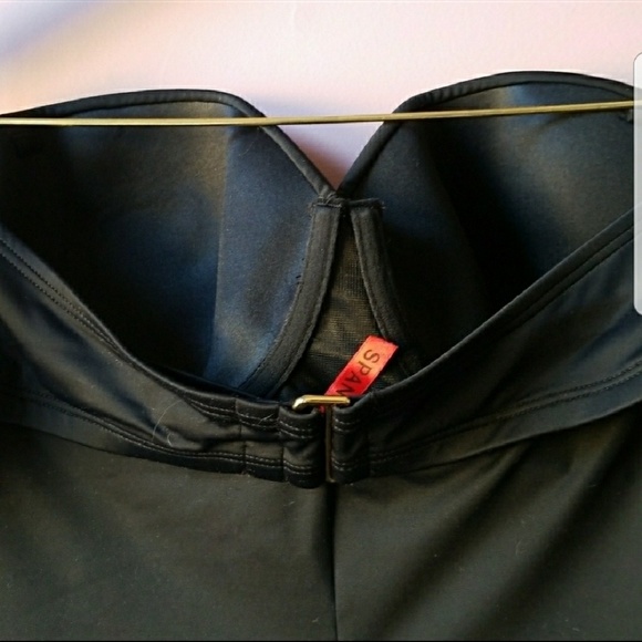 SPANX Jet Black Dresskini Swim Top (No Bottoms) - Picture 6 of 8